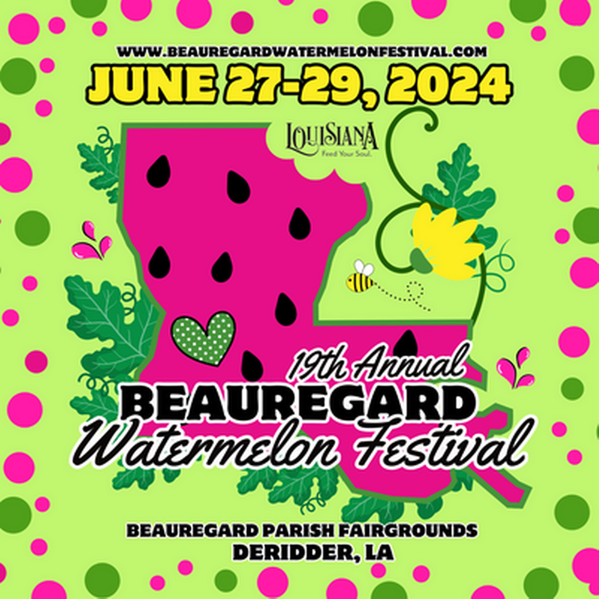 Beauregard Watermelon Festival Indoor Vendor Jun 27, 2024 to Jun 29, 2024